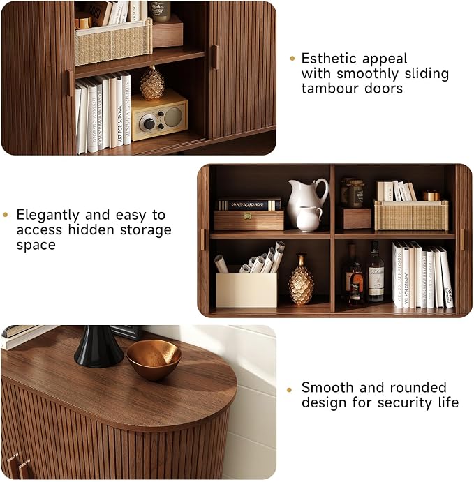ONBRILL 55" Sideboard Buffet Cabinet - Image 4