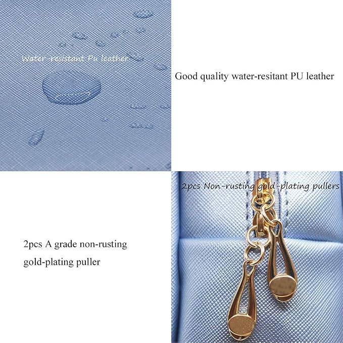 Sohynca PU Leather Cosmetic Bag - Image 3