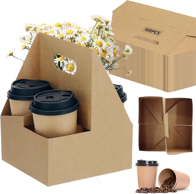 4 Cup Drink Coffee Carrier by ZatozkarSuppliers