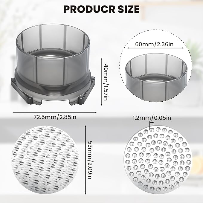 Portafilter Funnel for Ninja Espresso Machine ES601, Ninja Luxe Cafe - Image 2