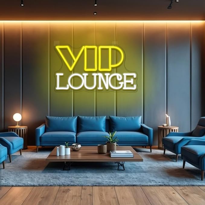 VIP Lounge Neon Sign Dimmable VIP Neon Light Sign - Image 7