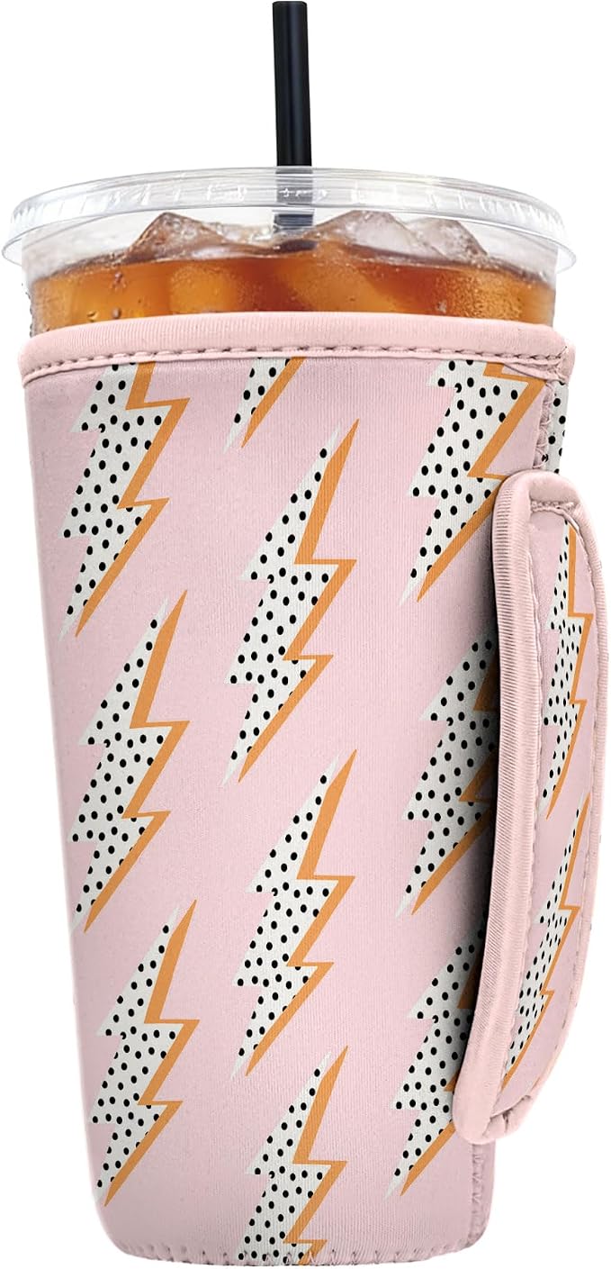 Reusable Insulated Neoprene Iced Coffee Sleeve by Cavllson