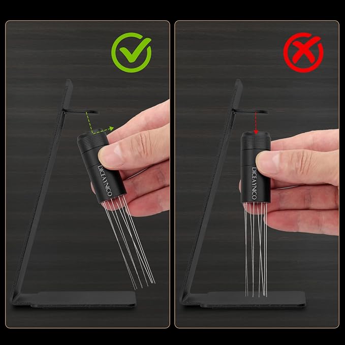 WDT Espresso Stirrer Tool, Espresso Distribution Tool, 8x0.4mm 304 Stainless - Image 4