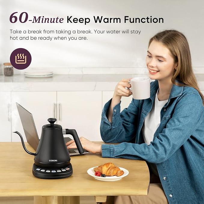Cosori Electric Gooseneck Kettle - Image 5