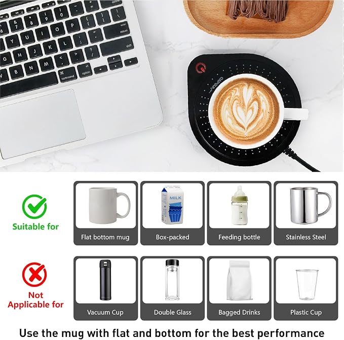 Coffee Mug Warmer, Electric Beverage Warmers, Cup Warmer - Image 3