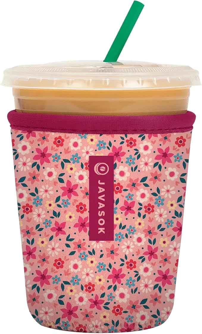 Sok It JavaSok Iced Coffee & Cold Soda Insulated Neoprene Cup Sleeve by SokIt