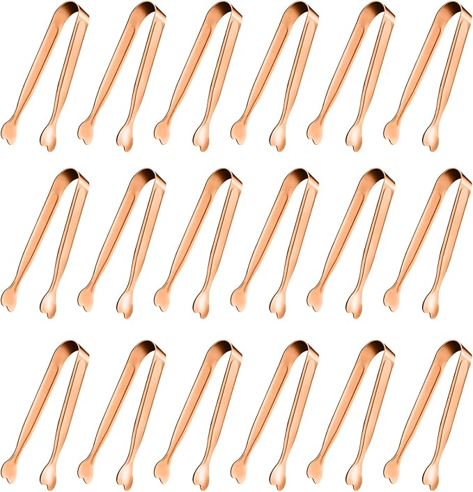 Mini Serving Tongs, Anytrp 18-Packs Stainless Steel Sugar Tongs, 4.3inch Ice by Unknown