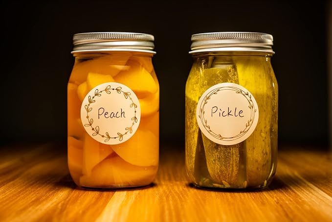 MONEST Waterproof & Oil Resistant Jar & Lid Stickers - Image 5