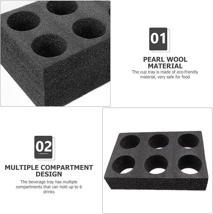 Angoily 2 Pack Drink Carrier 6 Cup - Image 4