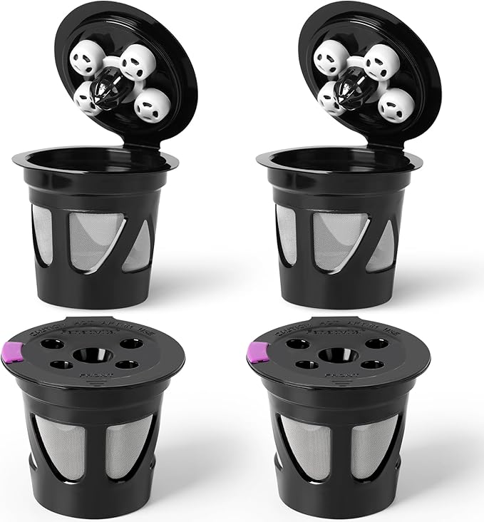 Reusable K Cups for Keurig, Compatible by Fanativita