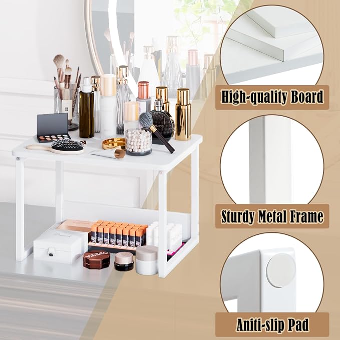 MARTY Kitchen Countertop Organizer Cabinet Shelf, 17x12.4 Large Spice Racks - Image 6