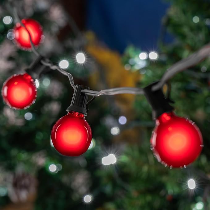 25 Foot G50 Outdoor Patio String Lights - Image 5