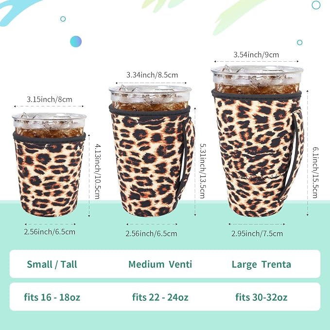 Iced Coffee Sleeve Insulator Sleeves - Image 2