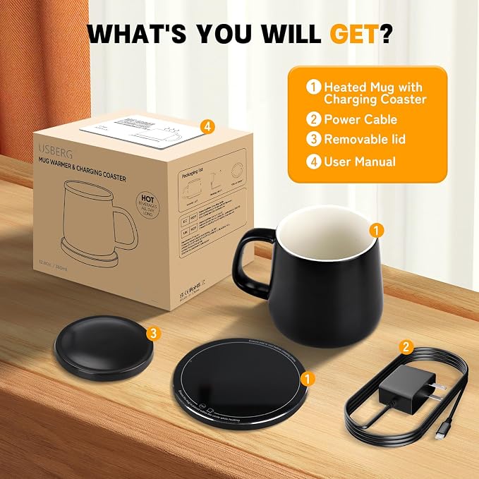 131°F Smart-Warming Ceramic Cup - Image 6