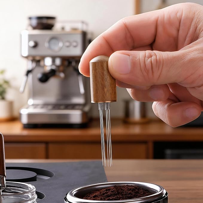 54mm Bottomless Portafilter 3 Ears, 5-Piece Espresso Kit - Image 7