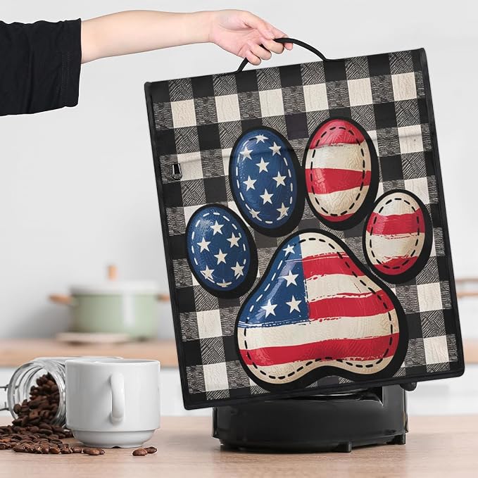 Paw Print Kitchen Aid Mixer Cover Compatible Stand Mixer Dust Cover | American - Image 9