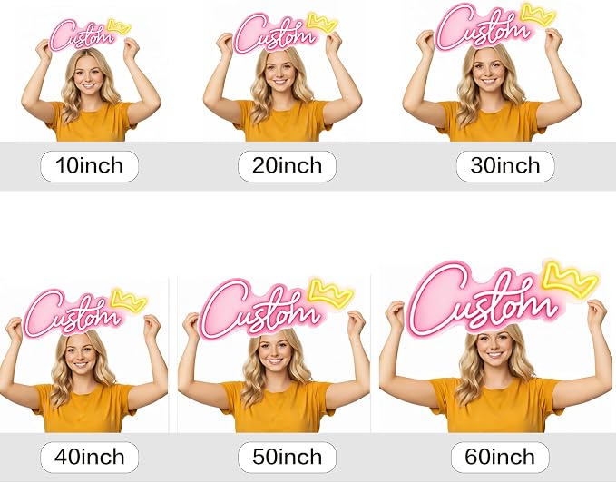Custom Neon Sign, Personalized LED Name Signs - Image 2