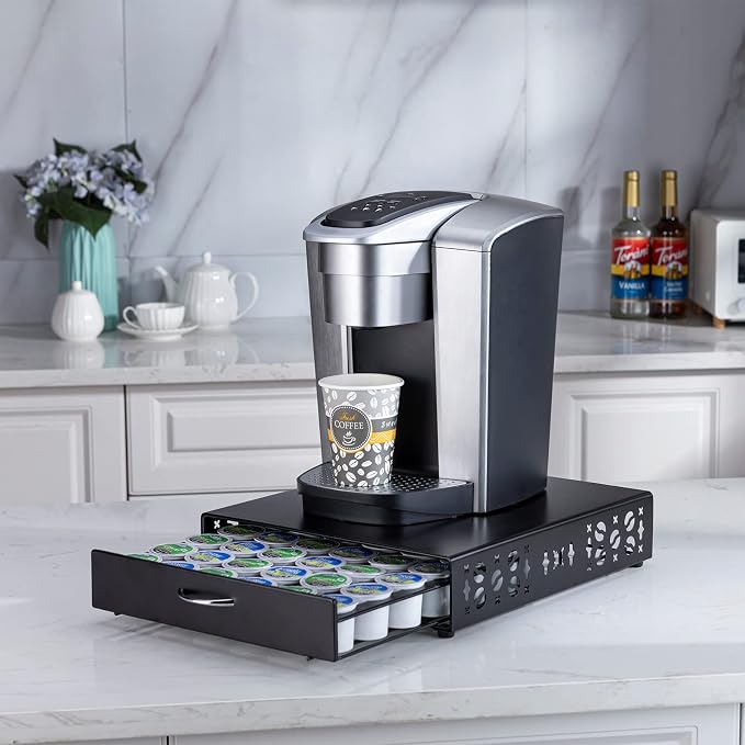 K Cup Pod Holde iron Top Drawer, Coffee Pod Holder Capsule Display Storage - Image 6