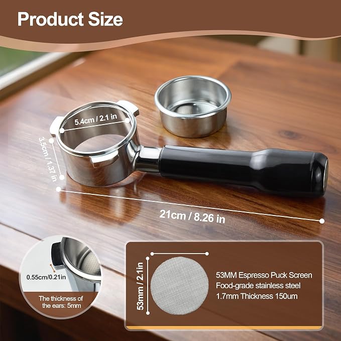 54 mm Bottomless Portafilter - Image 3