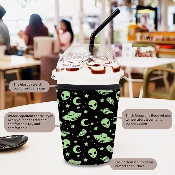 3 Pack Reusable Neoprene Insulator Sleeve - Image 3