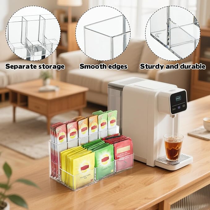 Water Drink Packet Holder, Drink Packet Organizer, Water Flavor Packet Coffee - Image 3