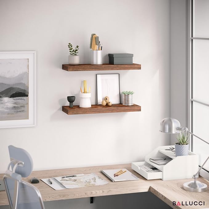 Ballucci Floating Shelves for Wall, - Image 4
