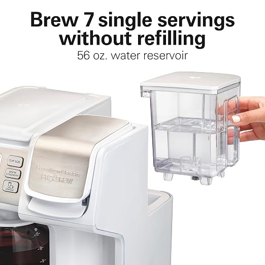 Hamilton Beach FlexBrew Trio 2-Way Coffee Maker, Compatible - Image 4
