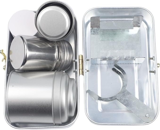 Vintage Camping Coffee Kit All-in-One Espresso and Pour Over Set - Image 9