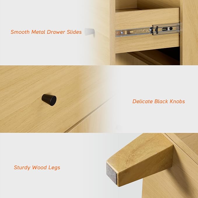 WAMPAT Large Sideboard Buffet Cabinets - Image 5