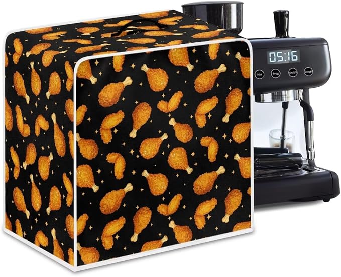 Chicken Drumstick Coffee Maker Covers Coffee Dust Cover by Unknown
