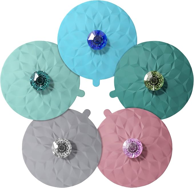 Drink Covers, Silicone Cup Covers, Silicone Lids by IYYI