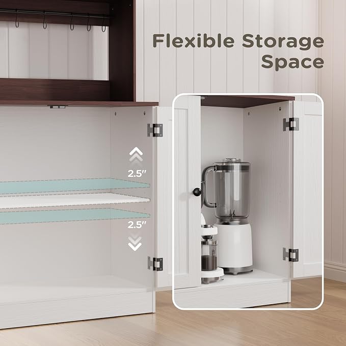 MHOM Farmhouse Bar Cabinet - Image 2