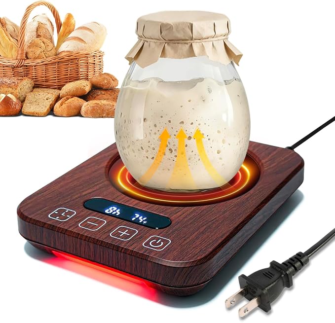 Sourdough Starter Warmer, 18W Low-Temp Warming Pad by Unknown