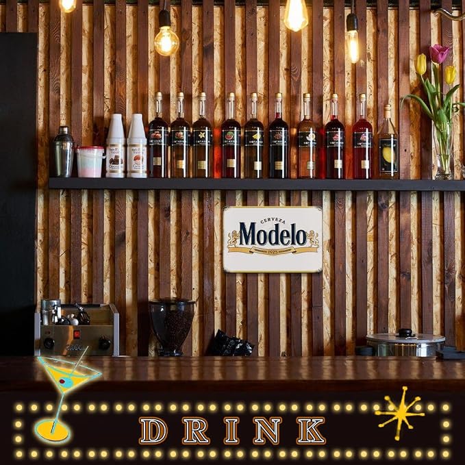 Bar Signs, Beer Signs for Man Cave, Beer Signs Garage Decor Bar Decorations - Image 4