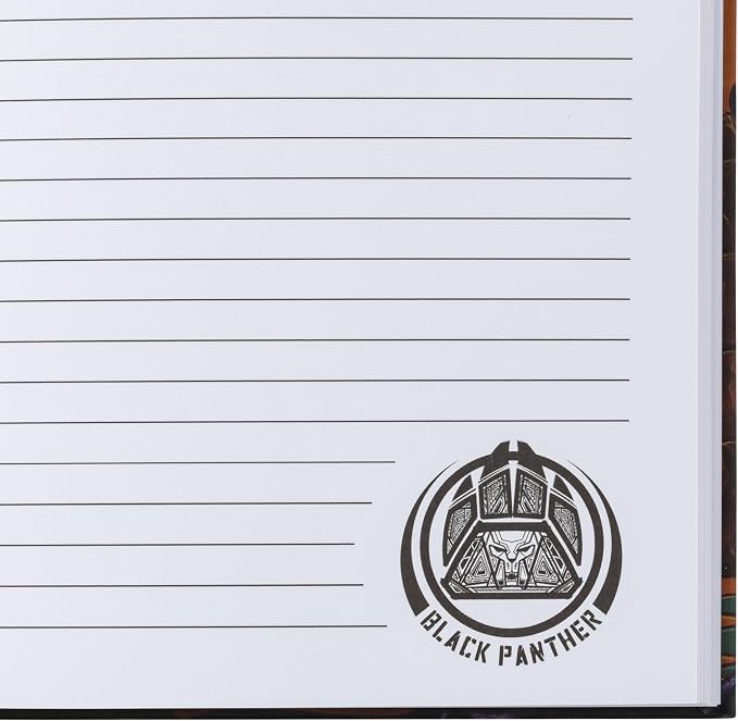 Silver Buffalo Marvel Black Panther Squad Hardcover Journal, 6 x 8 Inches - Image 5