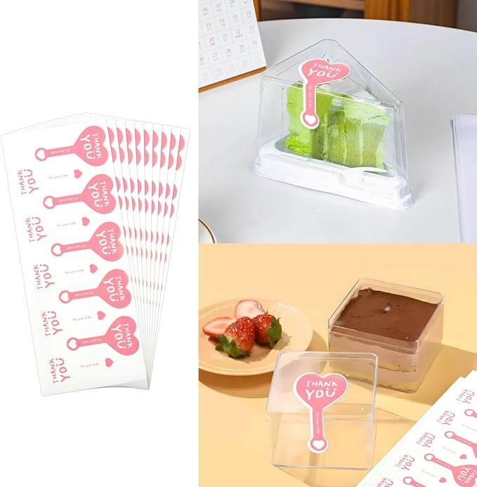 Beyonday 300pcs Handmade Lollipop Baking Stickers - Image 5