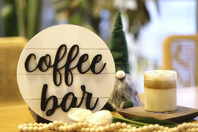 Lavender Inspired 3D Coffee Cutout Word - Image 5