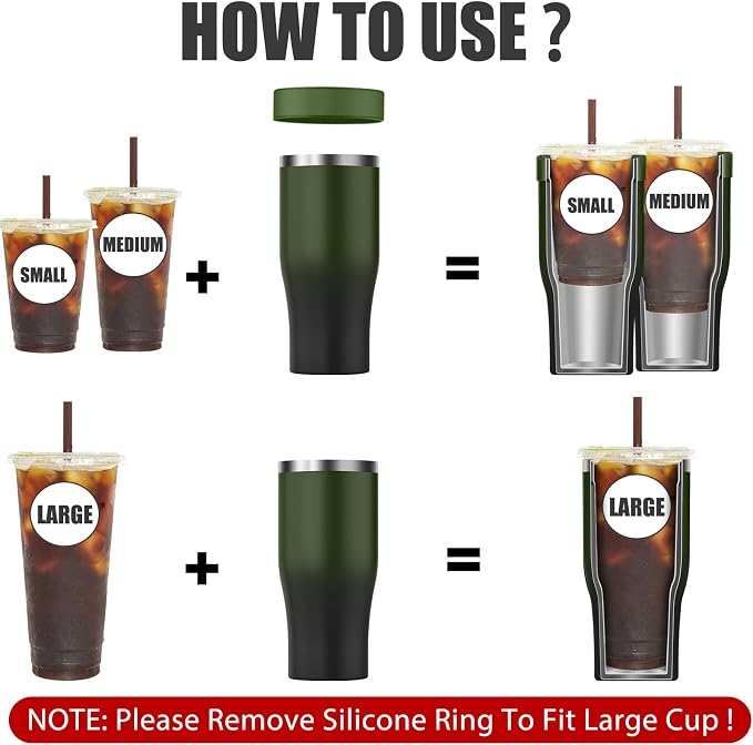 Universal Iced Coffee Sleeve - Image 3