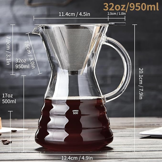 Unbreakable - 18 Pack Pour Over Coffee Maker - Image 3