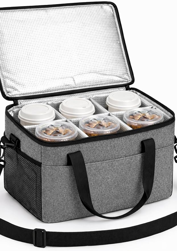 6 Cup Portable Drink Carrier Suitable by Musbus