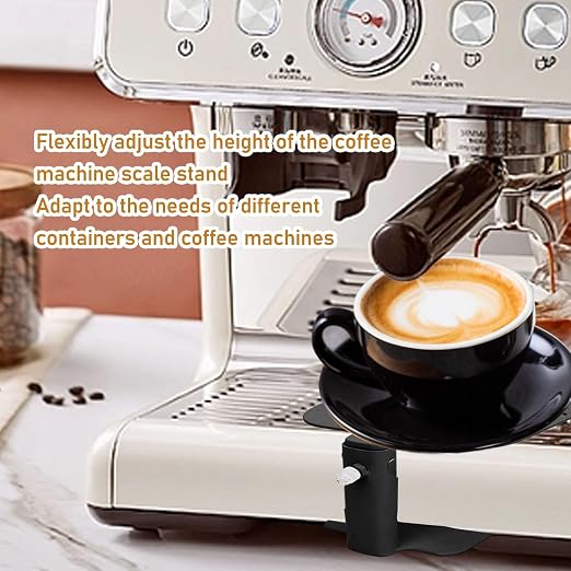 Coffee Scale Stand Carbon Steel Adjustable Height Weighing Rack - Image 7