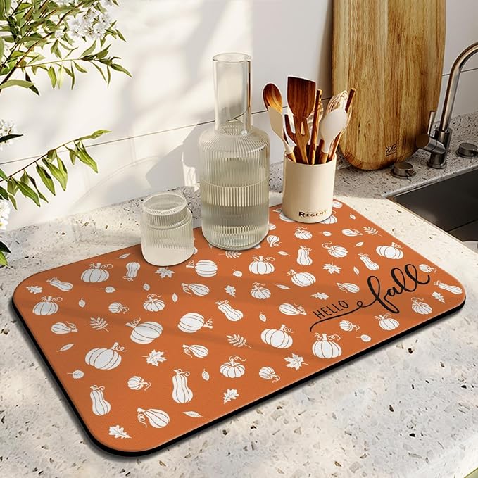 Fun Coffee Mat 19inx12in, Coffee Bar Mat - Image 3