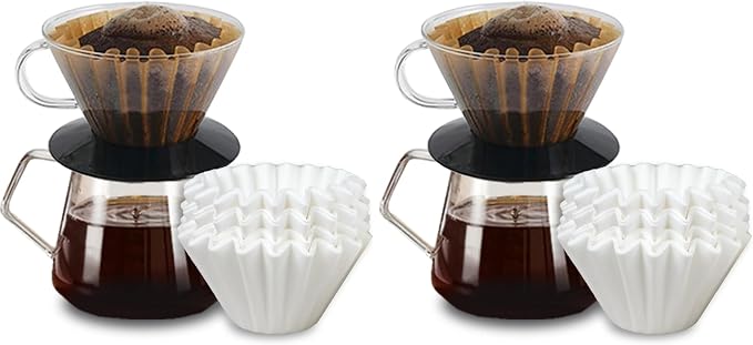 2-5 Cup Coffee Filters, Compatible by BakeChoice