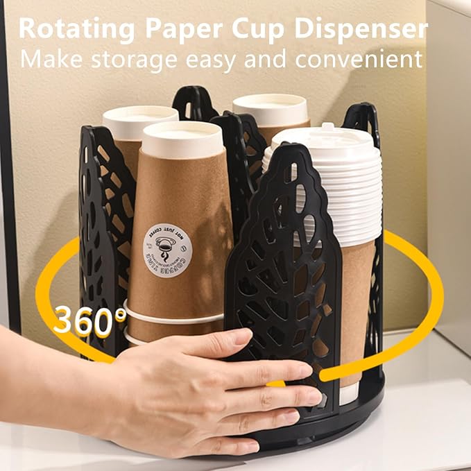 SHKI Rotating Paper Cup Dispenser Holder - Image 3