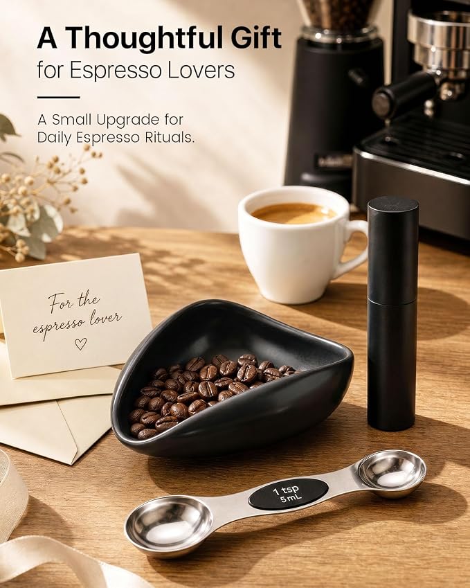 Ceramic Coffee Bean Dosing Cup + 10ml/0.35oz Sprayer + 5ml/0.18oz Dual-Headed - Image 7