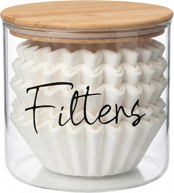 Glass Coffee Filter Holder by Unknown