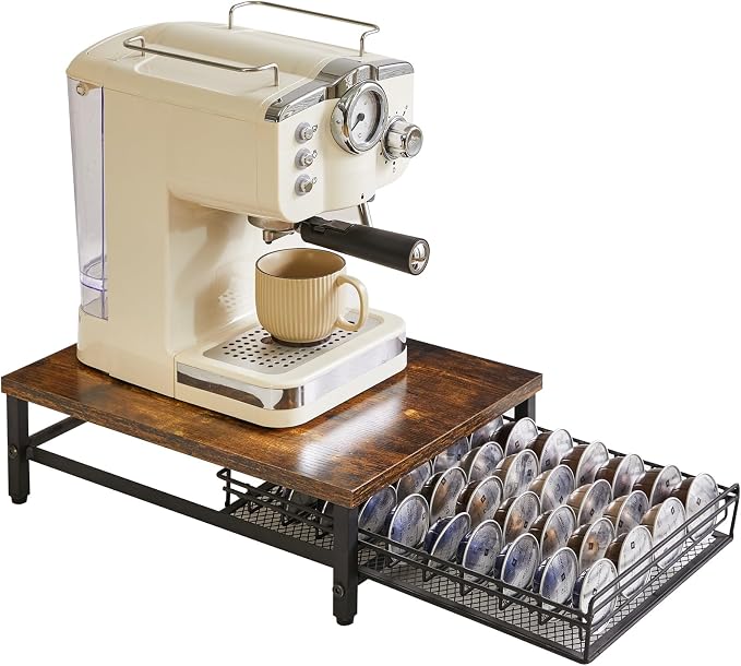 IBUYKE Coffee Pod Drawer Holder, 40 Capsule Pods, Compatible - Image 4
