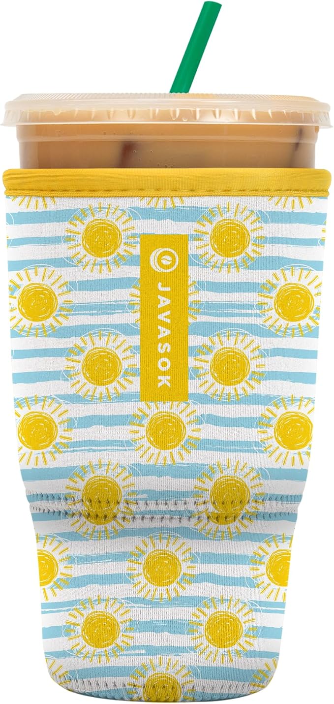 Sok It JavaSok Iced Coffee & Cold Soda Insulated Neoprene Cup Sleeve by SokIt