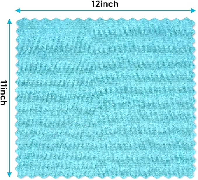 Orighty Microfiber Cleaning Cloth, 400 Pack Highly Absorbent Cleaning Rags - Image 5