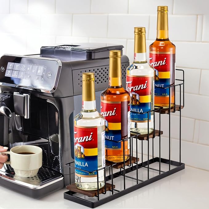 Coffee Syrup Rack Organizer, - Image 2